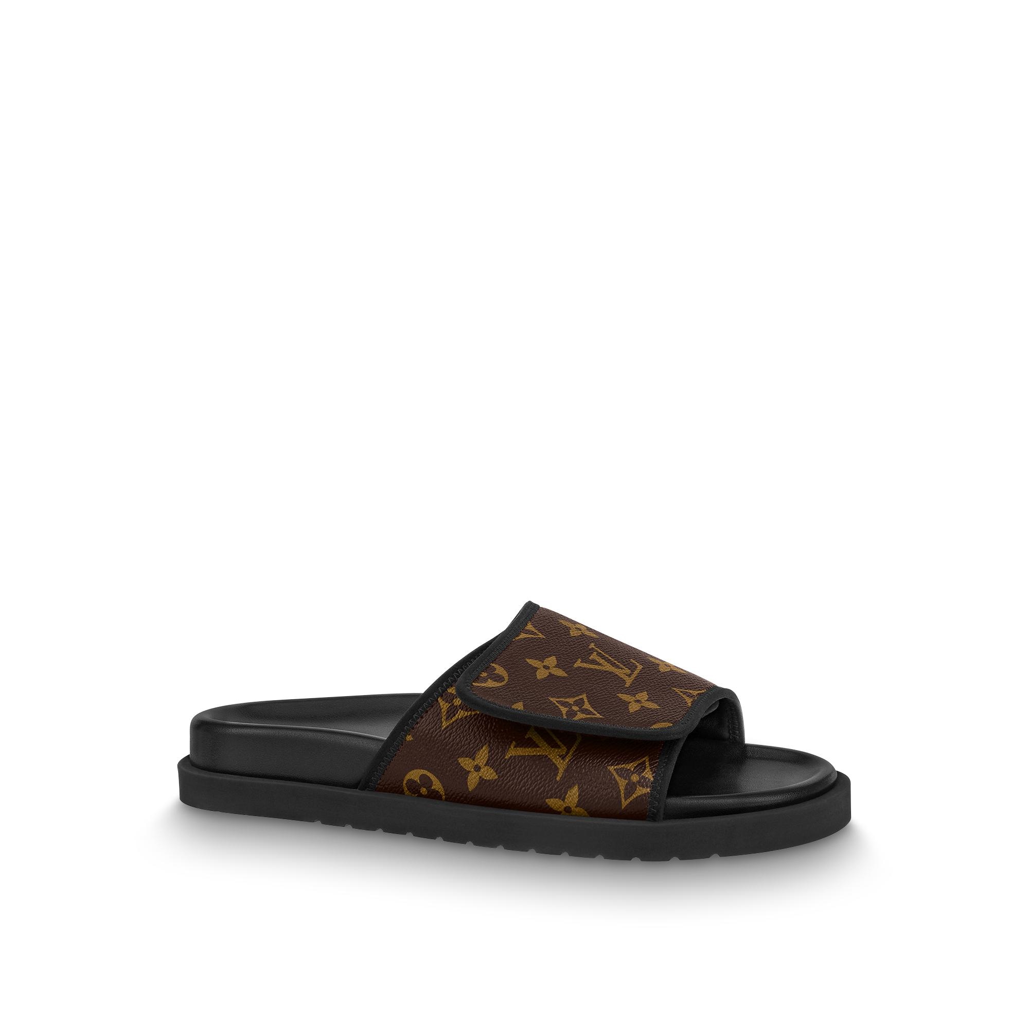 Chanclas lv shops hombre